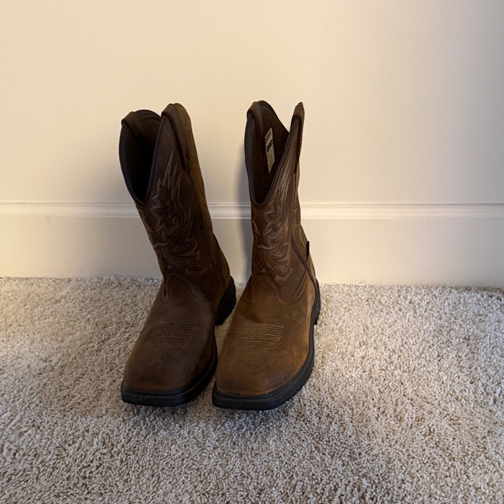Rocky Tan Western Boots